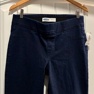 Old Navy Super Skinny pull on Jeans Size 10 Long